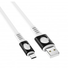 Кабель Borofone BX35 USB to MicroUSB 1m белый