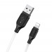 Кабель Borofone BX42 USB to Lightning 1m белый