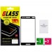 Защитное стекло для Nokia 2.1 Full Glue (0.3 мм, 2.5D, чёрное)
