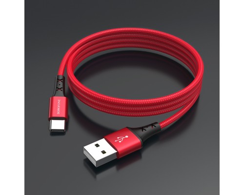 Кабель Borofone BX20 USB to Type-C 1m красный