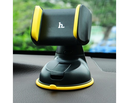 Автодержатель Hoco CA5 чёрно-жёлтый