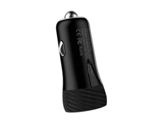 Автомобильное зарядное устройство Hoco Z21 2 USB черное