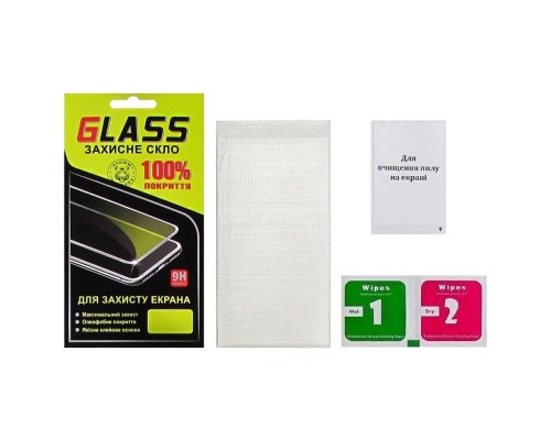 Защитное стекло для Realme 8/ 8 Pro Full Glue (0.3 мм, 2.5D, чёрное)