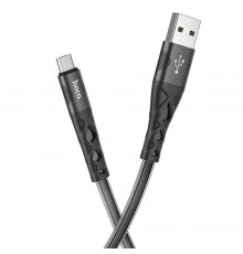 Кабель Hoco U105 USB to MicroUSB 1.2m черный