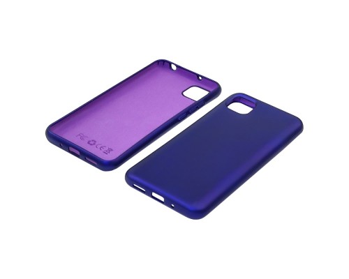 Чехол Full Nano Silicone Case для Xiaomi Redmi 9C/ Redmi 10A/ Poco C3 цвет 11 тёмно-фиолетовый (без отверстия для сканера отпечатка пальца)