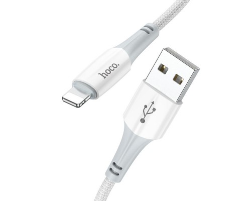 Кабель Hoco X70 USB to Lightning 1m белый
