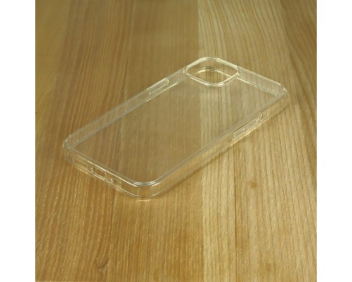 Чехол clear protective with frame Люкс для Apple iPhone 13 прозрачный