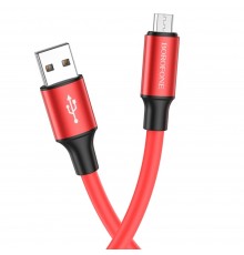 Кабель Borofone BX82 USB to MicroUSB 1m красный
