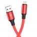 Кабель Borofone BX82 USB to MicroUSB 1m красный