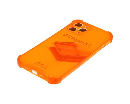 Чехол TPU shockproof angle для Apple iPhone 12 Pro Max 11 оранжевый