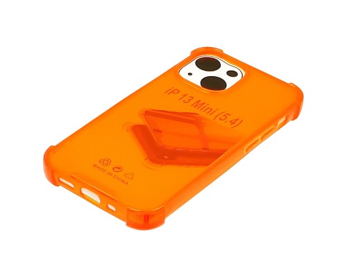 Чехол TPU shockproof angle для Apple iPhone 13 mini 11 оранжевый