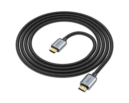 Мультимедийный кабель Hoco US03 4K HDMI 2.0 2m черный