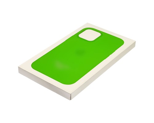 Чехол Full Silicone Case MagSafe для Apple iPhone 12 Pro Max 25 салатовый копия