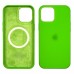 Чехол Full Silicone Case MagSafe для Apple iPhone 12 Pro Max 25 салатовый копия