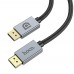 Мультимедийный кабель Hoco US04 8K DisplayPort 1.4 3m черный