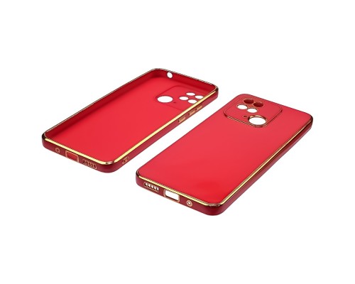 Чехол Glossy Color для Xiaomi Redmi 10C цвет 3 коралловый