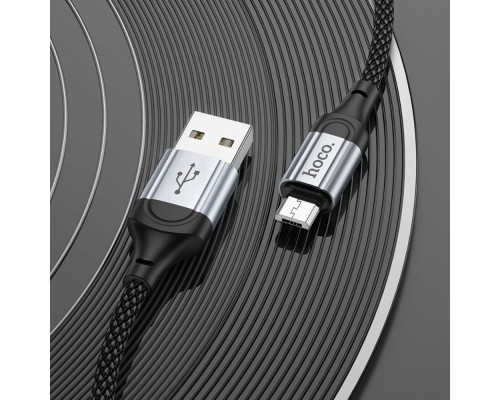 Кабель Hoco X102 USB to MicroUSB черный
