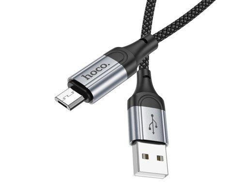 Кабель Hoco X102 USB to MicroUSB черный