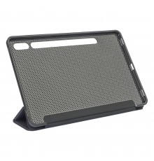 Чехол-книжка Honeycomb Case для Samsung Tab S7 Lite/ S8 Lite цвет 09 черный