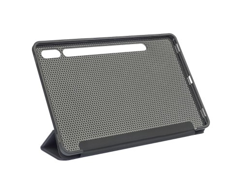 Чехол-книжка Honeycomb Case для Samsung Tab S7 Lite/ S8 Lite цвет 09 черный