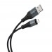 Кабель Hoco X38 USB to Lightning 1m черный