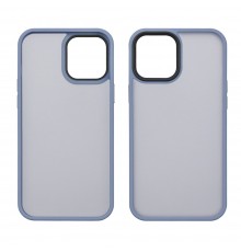 Чехол Colorful Matte Case для Apple iPhone 15 синий Люкс