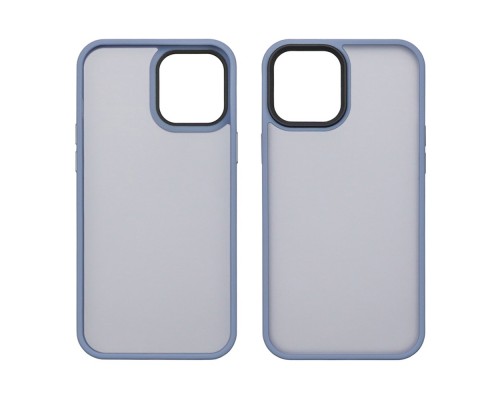 Чехол Colorful Matte Case для Apple iPhone 15 Plus синий Люкс