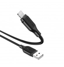 Кабель Borofone BX42 USB to Lightning 1m черный