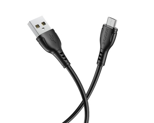 Кабель Borofone BX51 USB to MicroUSB 1m черный