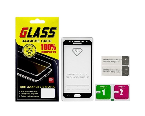 Защитное стекло для Samsung J400 J4 (2018) Full Glue (0.3 мм, 2.5D, чёрное)