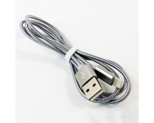 Кабель Hoco X2 USB to Lightning 1m серебристый