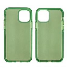 Чехол силиконовый Clear Neon для Apple iPhone 11 Pro Max цвет 05 зелёный