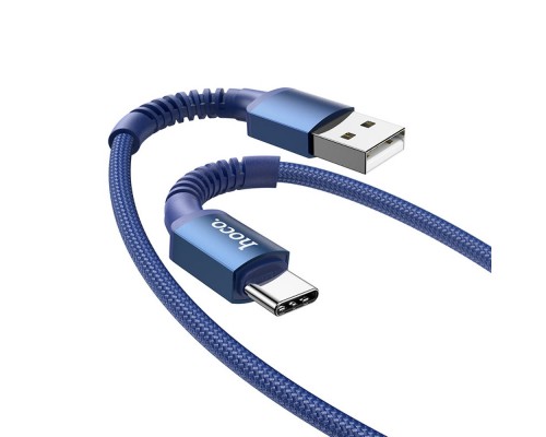 Кабель Hoco X71 USB to Type-C 1m синий
