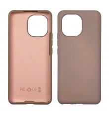 Чехол Full Nano Silicone Case для Xiaomi Mi 11 цвет 10 песочно-розовый