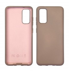 Чехол Full Nano Silicone Case для Samsung G980 S20/ S11E цвет 10 песочно-розовый