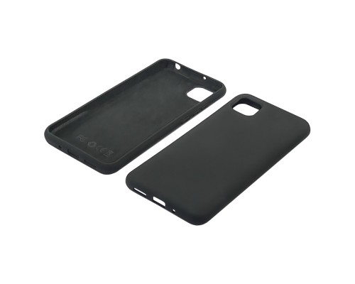 Чехол Full Nano Silicone Case для Xiaomi Redmi 9C/ Redmi 10A/ Poco C3 цвет 12 чёрный (без отверстия для сканера отпечатка пальца)