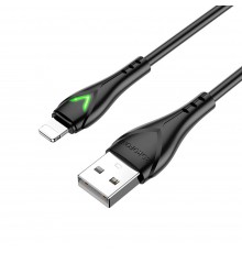 Кабель Borofone BX65 USB to Lightning 1m черный