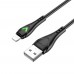Кабель Borofone BX65 USB to Lightning 1m черный