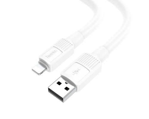Кабель Hoco X84 USB to Lightning 1m белый