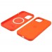Чехол Full Silicone Case MagSafe для Apple iPhone 12 Pro Max 06 светло-оранжевый копия