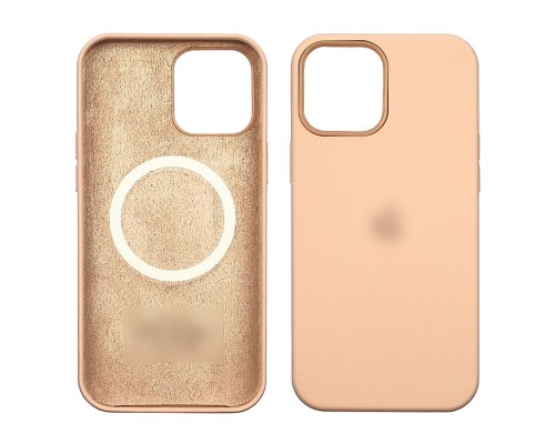 Чехол Full Silicone Case MagSafe для Apple iPhone 12 Pro Max 26 пудра копия