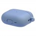 Чехол силиконовый с карабином для Apple AirPods Pro 2 цвет 05 голубой Люкс