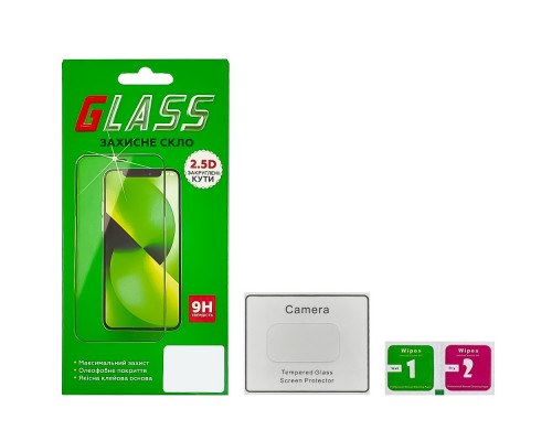 Защитное стекло для Samsung на камеру A41 A415 Full Glue (2.5D, Clear)