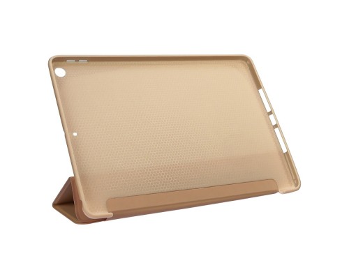Чехол-книжка Honeycomb Case для Apple iPad 10.2 (2019/ 2020/ 2021) цвет 13 песочно-розовый