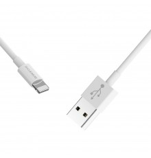 Кабель Borofone BX22 USB to Lightning 1m белый