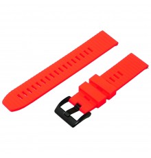 Ремешок силиконовый для Samsung 20mm волнистый красный