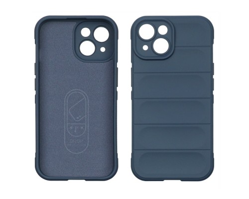 Чехол Shockproof Protective для Apple iPhone 15 темно-синий