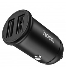 Автомобильное зарядное устройство Hoco Z30 2 USB black