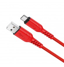 Кабель Hoco X59 USB to Type-C 1m красный