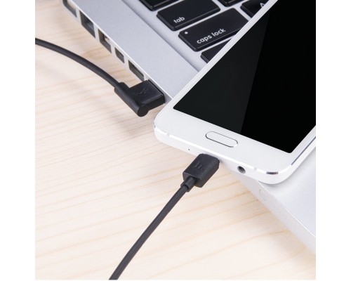 Кабель Hoco UPM10 USB to MicroUSB 1.2m черный